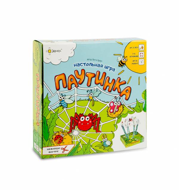 Настольная игра 'Паутинка', Эврикус